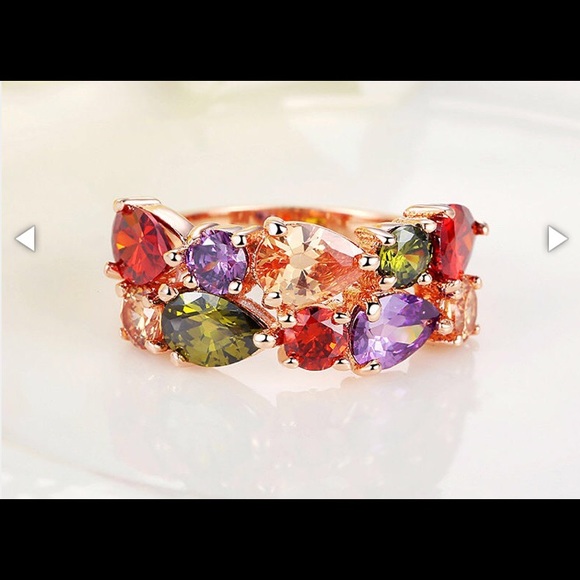 Last one Luxury gold plated Mona lisa ring - Picture 6 of 7